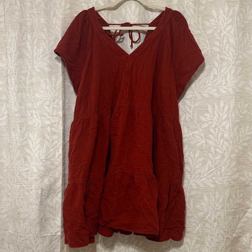 Old Navy Red Mini Dress